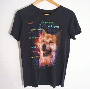 Shiba Inu Vintage Tee Unisex Small Smoke Free